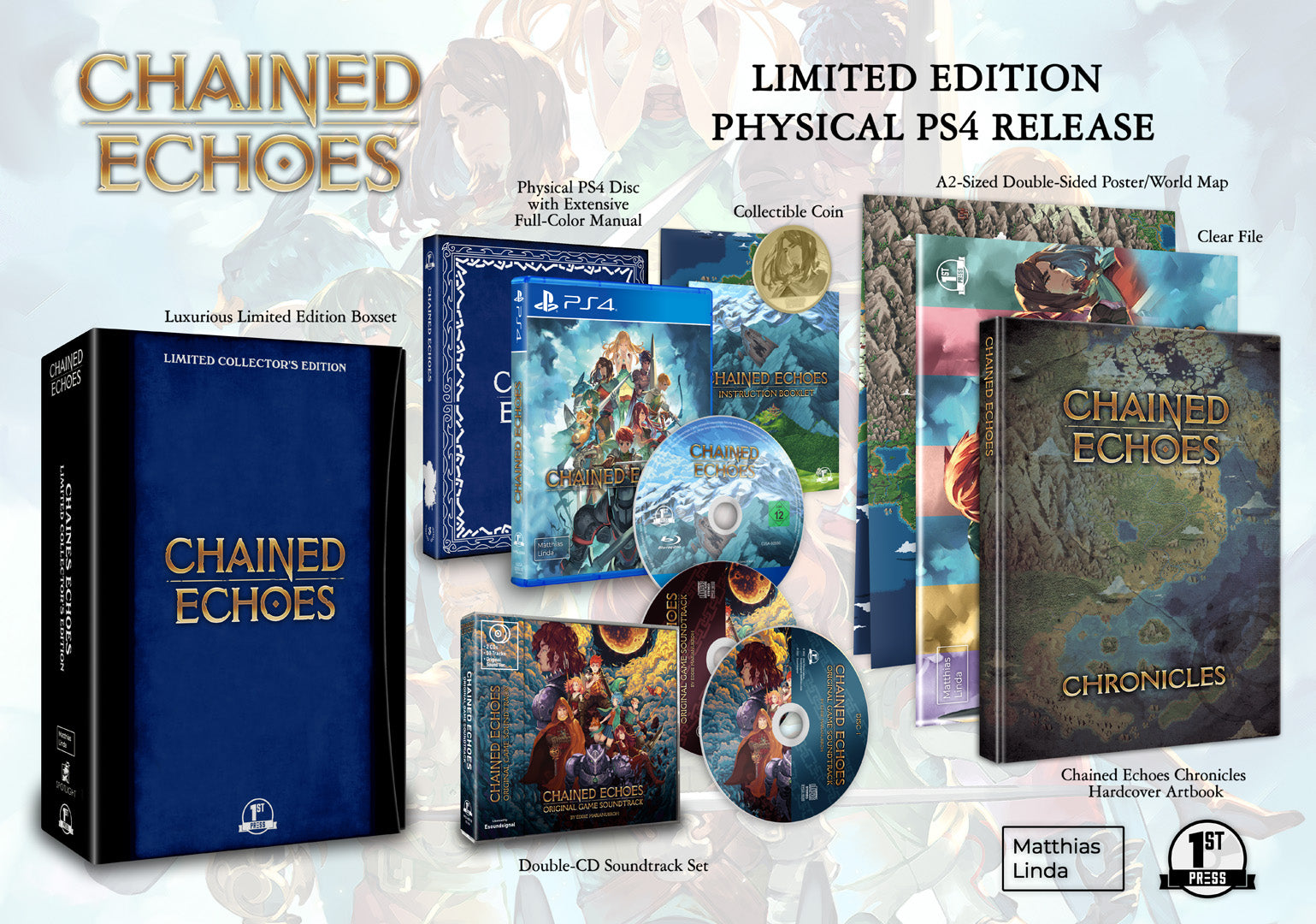 Chained Echoes PlayStation 4 Collector's Edition – First Press Games